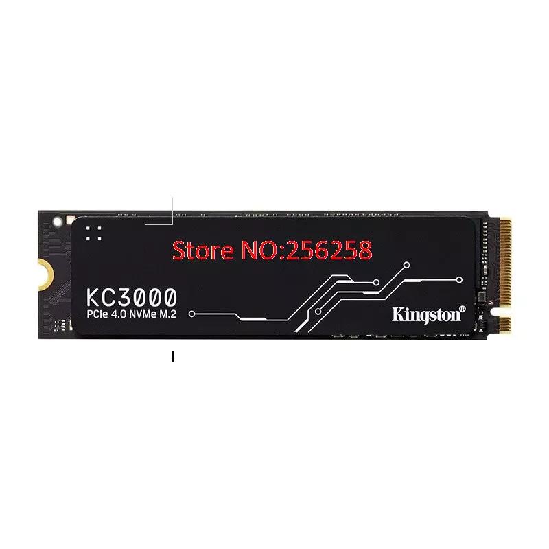 Kingston SSD M2 Nvme M.2 2280 PCIe 4.0 X4 KC3000 1024GB 512GB 1TB 2TB  ָ Ʈ ̺ HDD ϵ ũ, PS5 ũž